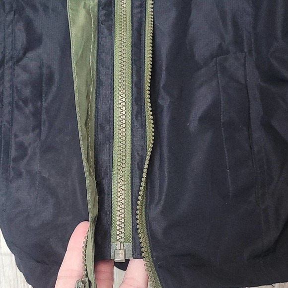 Eddie Bauer Hooded Windbreaker Sz XS 5/6 - Picture 7 of 8